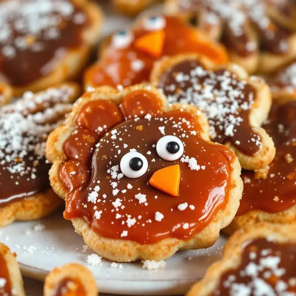 easy turkey hand sugar cookies - featured image