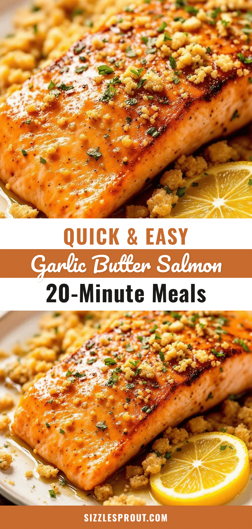 garlic butter salmon recipe