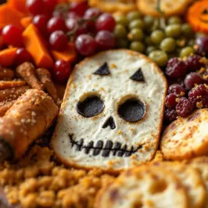 Halloween Charcuterie Graveyard Board - featured image