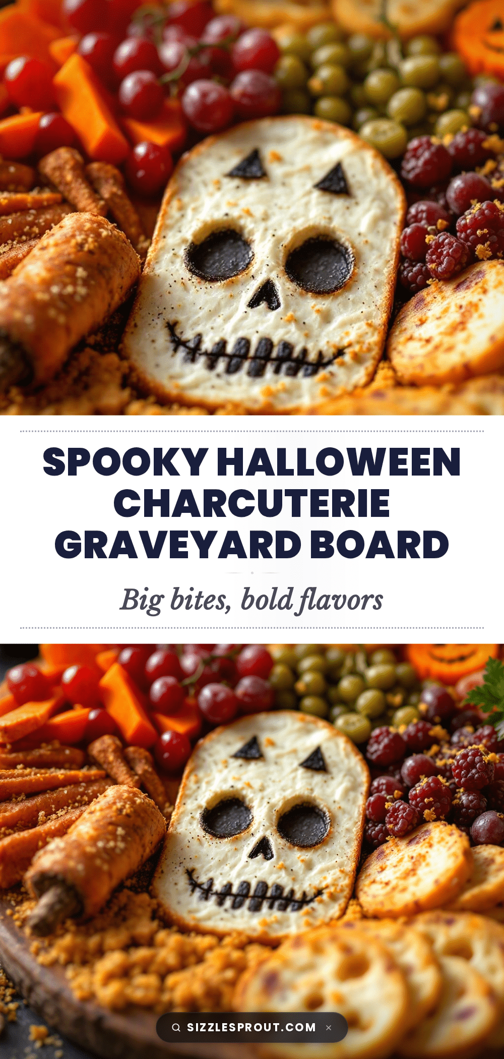 Halloween Charcuterie Graveyard Board recipe