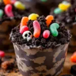 halloween dirt cups - featured image