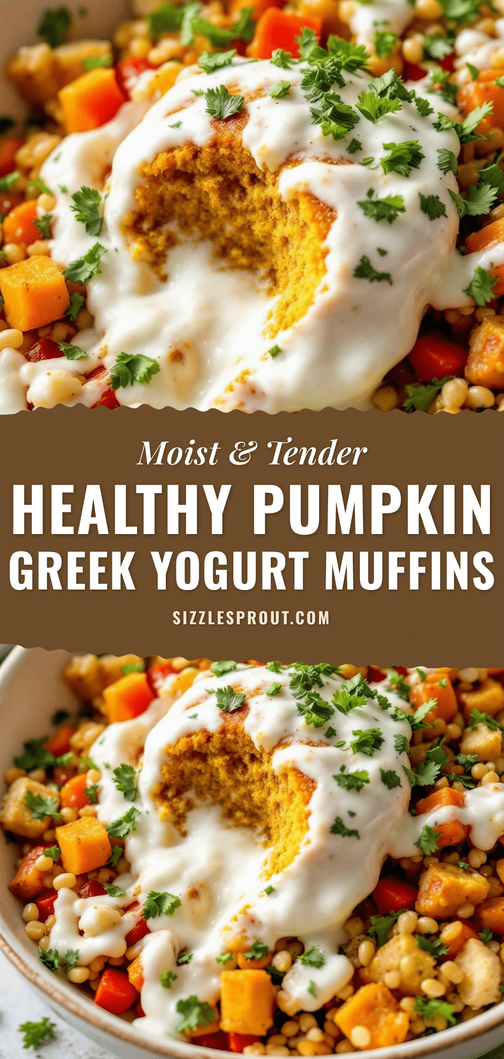 healthy greek yogurt pumpkin muffins recipe