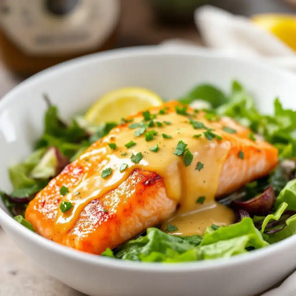 honey garlic baked salmon preparation steps