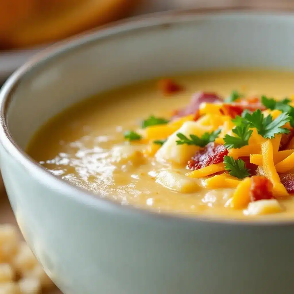 loaded baked potato soup - featured image