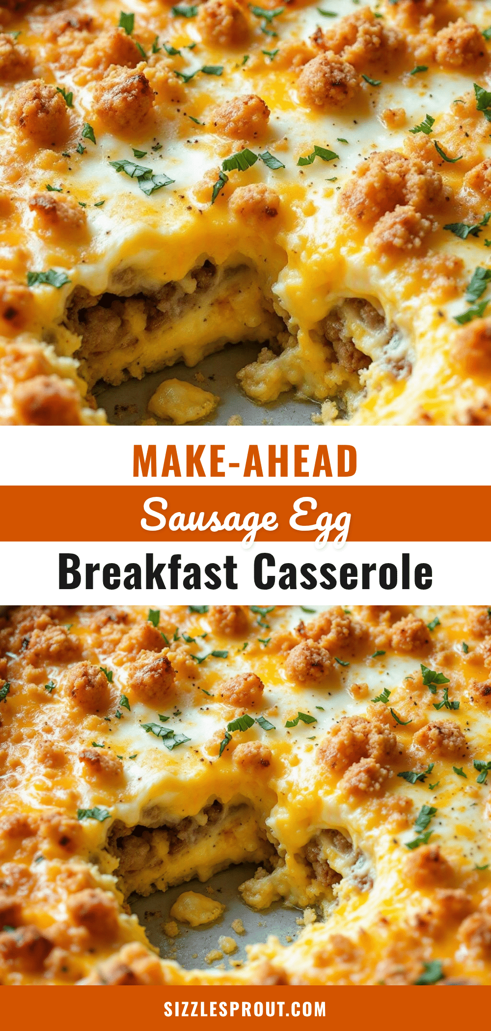 make-ahead sausage and egg breakfast casserole recipe