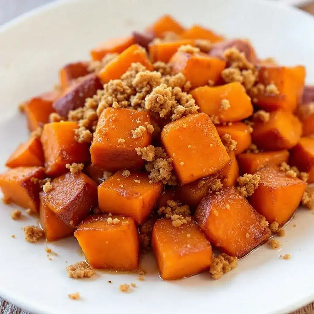 maple brown sugar candied sweet potatoes preparation steps