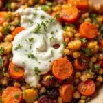 maple roasted carrots with thyme - featured image