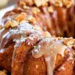 moist brown butter apple cider bundt cake - featured image