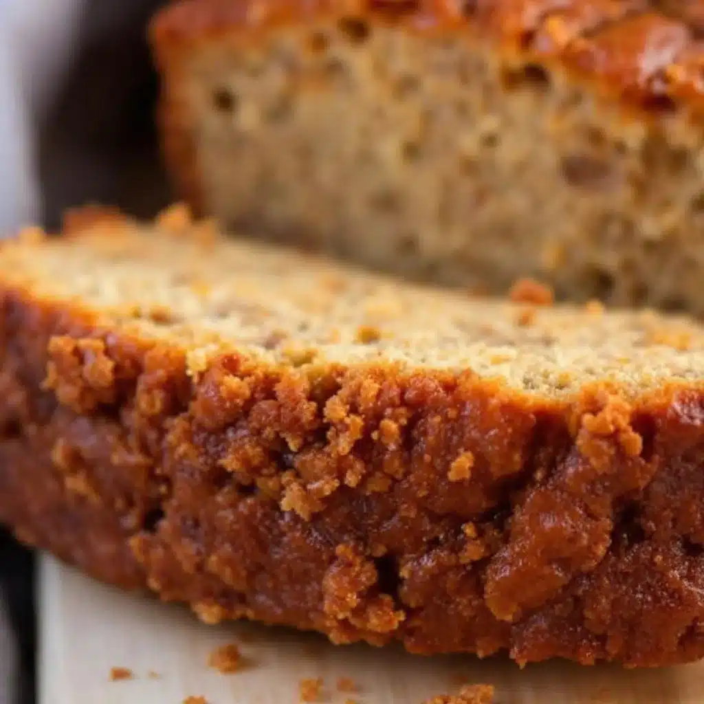 moist brown butter banana bread - featured image