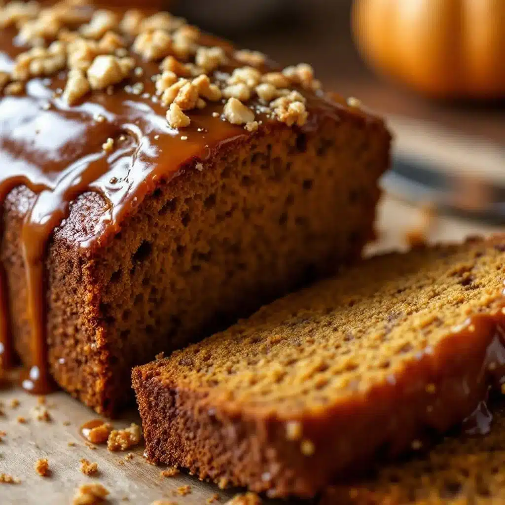 moist brown butter pumpkin bread - featured image
