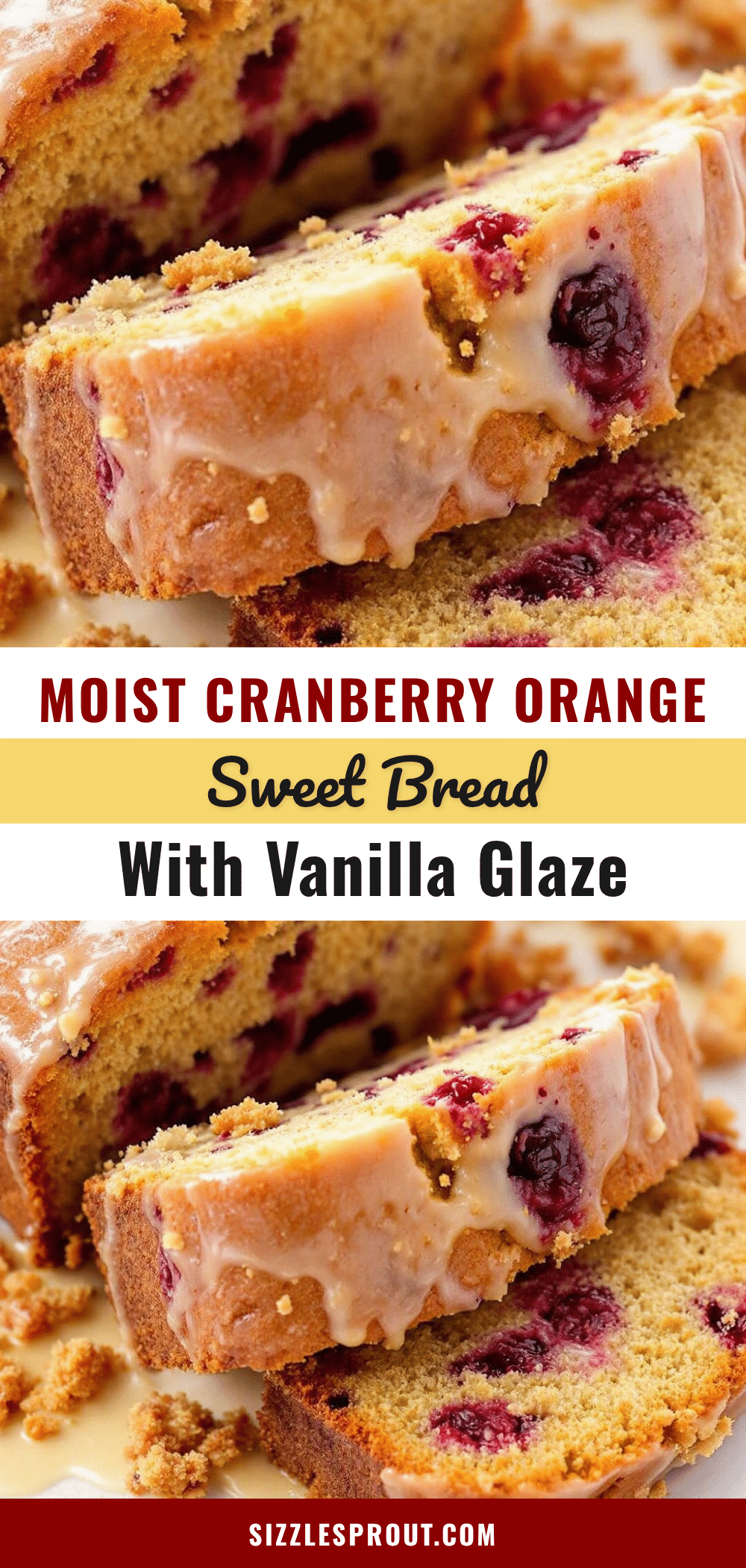 moist cranberry orange sweet bread recipe