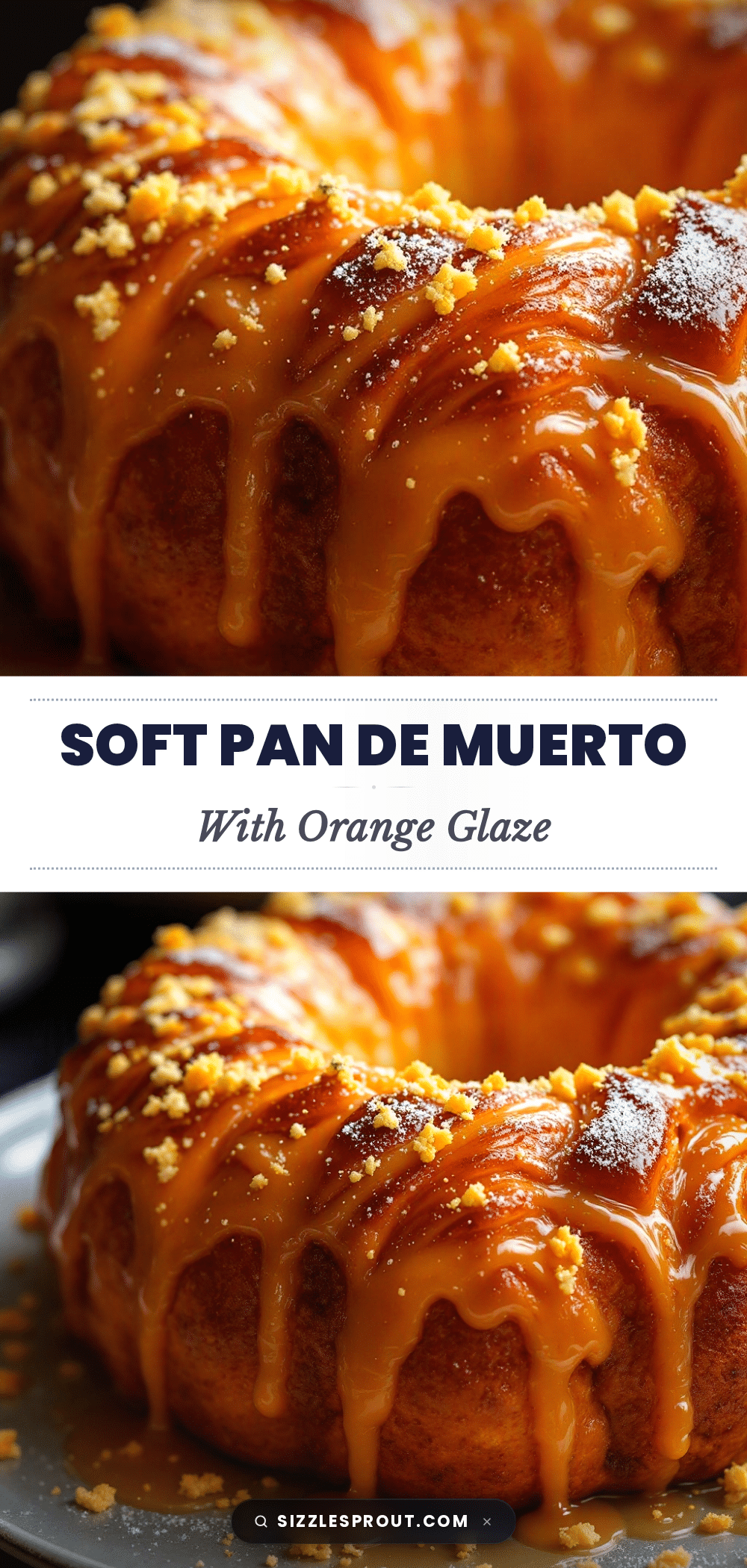 pan de muerto with orange blossom glaze recipe