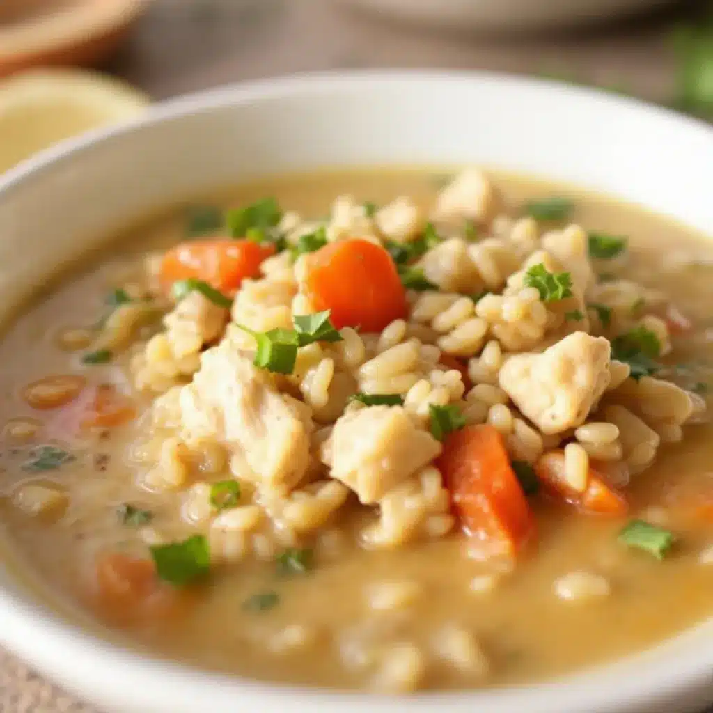 Panera Chicken and Wild Rice Soup preparation steps