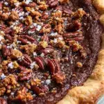 perfect bourbon maple pecan pie - featured image
