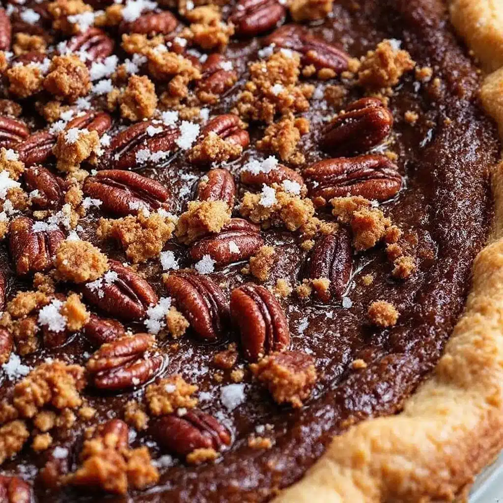 perfect bourbon maple pecan pie - featured image