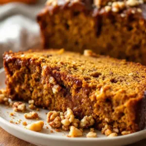 pumpkin banana walnut bread - featured image
