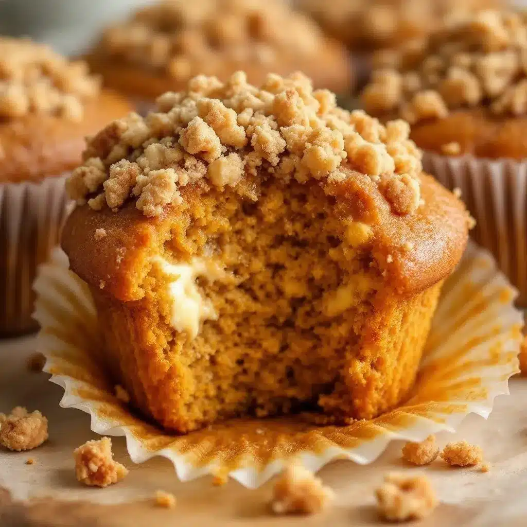 pumpkin cream cheese muffins preparation steps