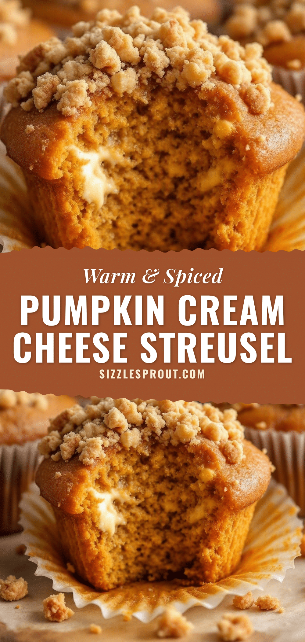 pumpkin cream cheese muffins recipe