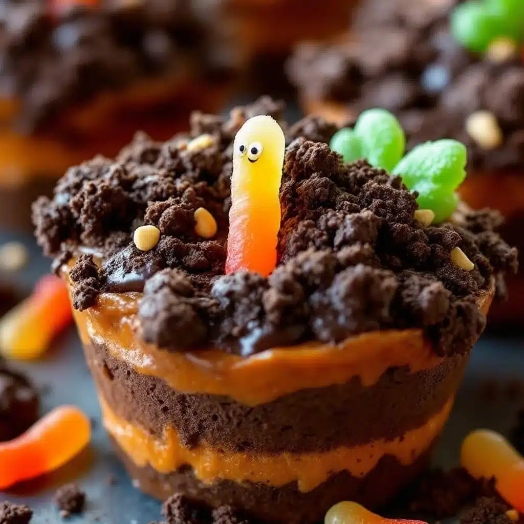 pumpkin patch dirt cups - featured image