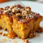 pumpkin spice french toast casserole - featured image
