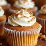 Pumpkin Spice Thanksgiving Cupcakes - featured image