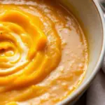 roasted butternut squash and apple soup - featured image