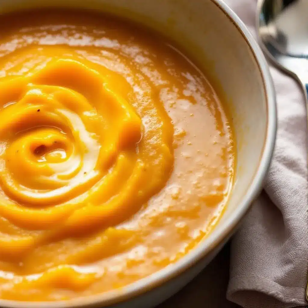 roasted butternut squash and apple soup preparation steps