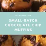small-batch pumpkin chocolate chip muffins - featured image