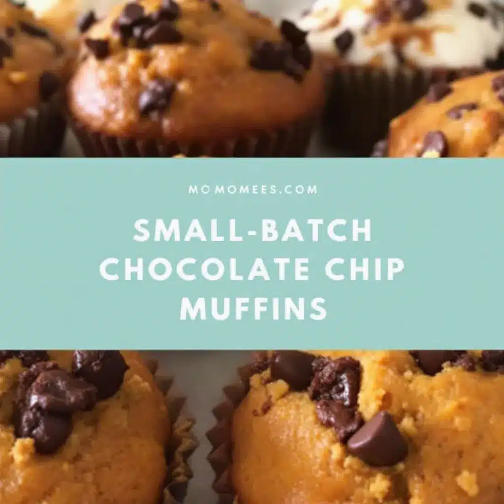 small-batch pumpkin chocolate chip muffins preparation steps