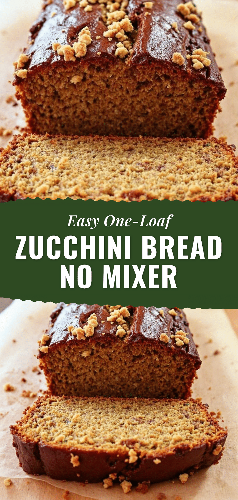 small-batch zucchini bread recipe