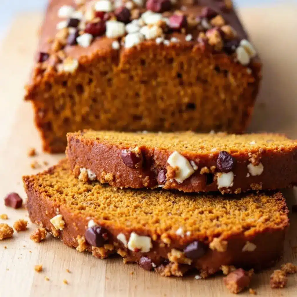 Sourdough discard pumpkin bread preparation steps