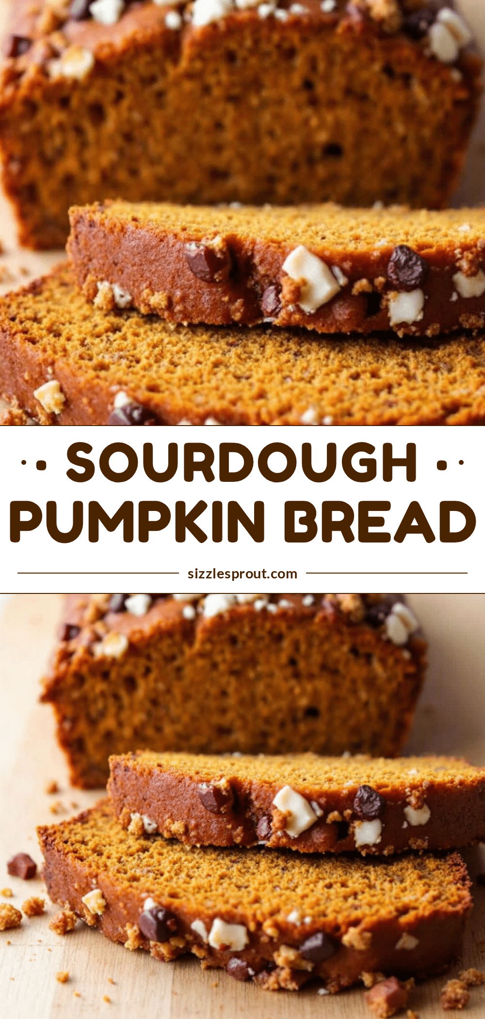 Sourdough discard pumpkin bread recipe