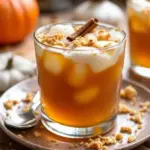 spiked apple cider halloween punch - featured image