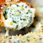 spinach artichoke pretzel twists - featured image