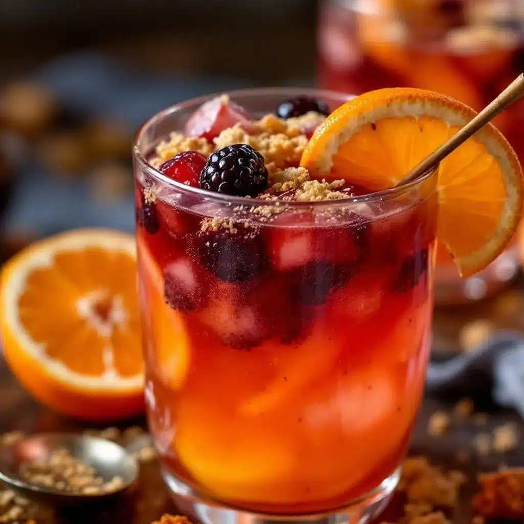 Spooky Halloween Blood Orange Sangria - featured image