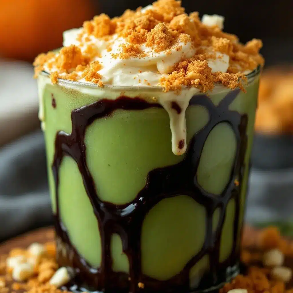 Spooky Monster Mash Halloween Cocktail - featured image