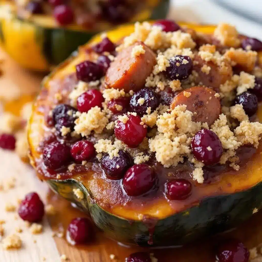 stuffed acorn squash preparation steps